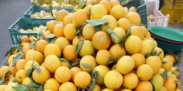 Fruit sold in Southern Tunisia. (Photo by: Godong/UIG via Getty Images)