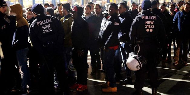Szenen aus der Silvesternacht in Köln