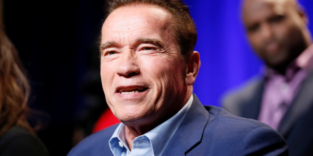 Host Arnold Schwarzenegger participates in a panel for "The New Celebrity Apprentice" in Universal City, California, December 9, 2016. REUTERS/Danny Moloshok