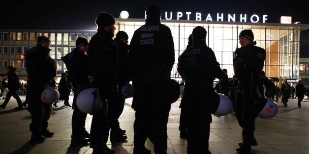 Der Hauptbahnhof in Köln kurz vor Silvester