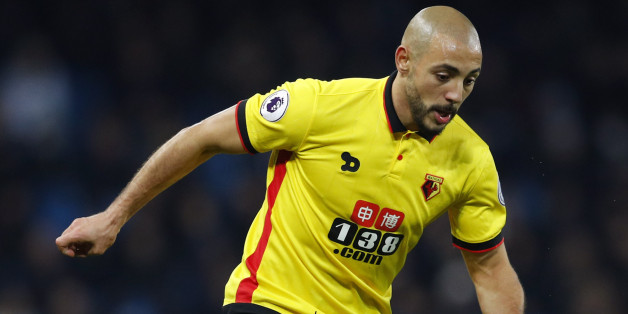Britain Football Soccer - Manchester City v Watford - Premier League - Etihad Stadium - 16/17 - 14/12/16 Watford's Nordin Amrabat Reuters / Phil Noble EDITORIAL USE ONLY. No use with unauthorized audio, video, data, fixture lists, club/league logos or "live" services. Online in-match use limited to 45 images, no video emulation. No use in betting, games or single club/league/player publications. Please contact your account representative for further details.