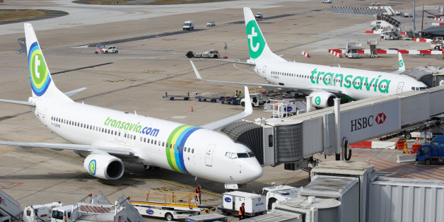 Transavia compagny aicrafts are pictured at the Paris-Orly airport in Orlyat the Paris-Orly airport in Orly, France, August 10, 2016. REUTERS/Jacky Naegelen