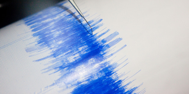 Device that measures earth tremors. Used by geologists to measure magnitude, intensity, and duration of seismic activity like earthquakes and plate movements. The stronger the ground shakes, the more dramatic the lines move.