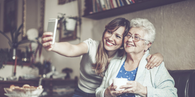 Taking selfies