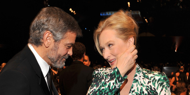 George Clooney und Meryl Streep sind gute Freunde