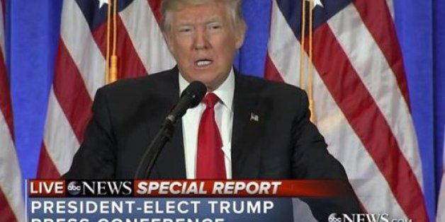 Le premier face à face très attendu de Donald Trump avec la presse
