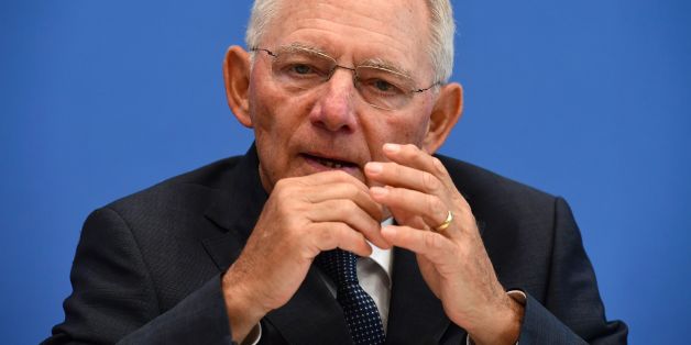 German Finance Minister Wolfgang Schäuble attends a press conference on the German budget plan for 2017 in Berlin, on July 6, 2016. / AFP / John MACDOUGALL (Photo credit should read JOHN MACDOUGALL/AFP/Getty Images)