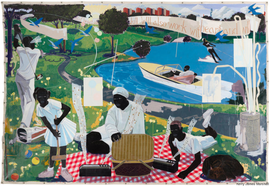 Kerry James Marshall é o pintor que traduz a força da cultura negra em