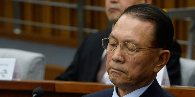 SEOUL, SOUTH KOREA - DECEMBER 07: Former presidential chief of staff Kim Ki-Choon attends at parliamentary hearing of the probe in Choi Soon-Sil gate at the National Assembly on December 7, 2016 in Seoul, South Korea. South Korea started the parliament hearing with leaders of nine South Korean conglomerates including Samsung, Hyundai, Lotte over the tens of millions of dollars given to foundations controlled by Ms Park's friend Choi Soon-sil, the woman at the center of the scandal. (Photo by Kim Min-Hee-Pool/Getty Images)