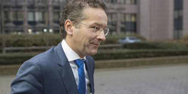 Jeroen Dijsselbloem, Dutch finance minister and head of the group of euro-area finance ministers, arrives for an Ecofin meeting of European Union (EU) finance ministers in Brussels, Belgium, on Tuesday, Dec. 6, 2016. The euro-area economy expanded at the fastest pace this year in November as companies took on workers and kept political concerns at bay. Photographer: Jasper Juinen/Bloomberg via Getty Images