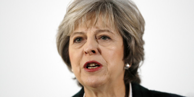 LONDON, ENGLAND - JANUARY 17: British Prime Minister Theresa May delivers her keynote speech on Brexit at Lancaster House on January 17, 2017 in London, England. It is widely expected that she will announce that the UK is to leave the single market. (Photo by Kirsty Wigglesworth - WPA Pool /Getty Images)