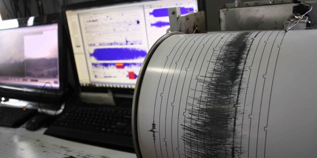 KARO, INDONESIA - MAY 23: Seismograph showed higher activity of volcano Sinabung on May 23, 2016 in Karo, Indonesia.
Mount Sinabung blew ash and smoke as far as 3200 meters into the air, which killed seven people and two life-threatening burns with fear of the hot ashes, on May 21st. disaster agency official said. Indonesian rescuers search for victims in the scorched villages and farmland were destroyed after the volcano erupted in burning ash and gas clouds.
PHOTOGRAPH BY Albert Damanik / Barcroft Images
London-T:+44 207 033 1031 E:hello@barcroftmedia.com -
New York-T:+1 212 796 2458 E:hello@barcroftusa.com -
New Delhi-T:+91 11 4053 2429 E:hello@barcroftindia.com www.barcroftimages.com (Photo credit should read Albert Damanik / Barcroft Images / Barcroft Media via Getty Images)