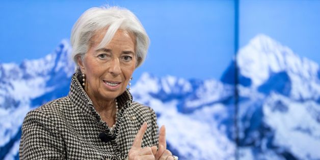 International Monetary Fund (IMF) managing director Christine Lagarde looks on during a meeting on the second day of the World Economic Forum, on January 18, 2017 in Davos.
With the world's elite holding its breath until Donald Trump becomes the next US president, outgoing Vice-President Joe Biden addresses the World Economic Forum in Davos. / AFP / FABRICE COFFRINI (Photo credit should read FABRICE COFFRINI/AFP/Getty Images)