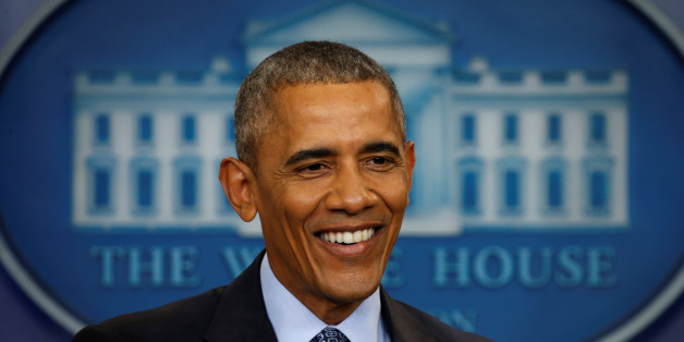 U.S. President Barack Obama holds his final press conference at the White House in Washington, U.S., January 18, 2017. REUTERS/Kevin Lamarque