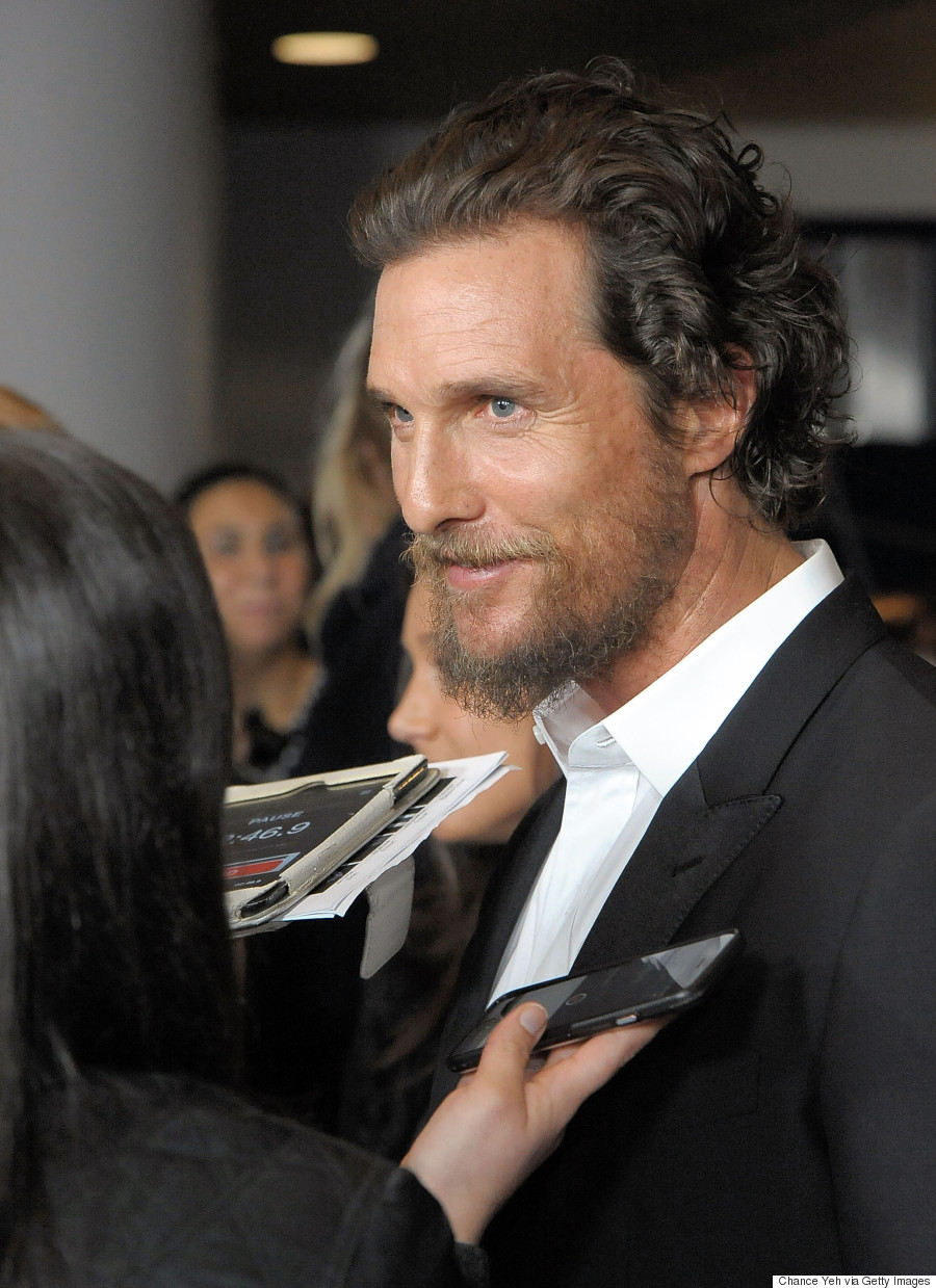 Matthew McConaughey Says He Was Balding In The 90s Until He Found