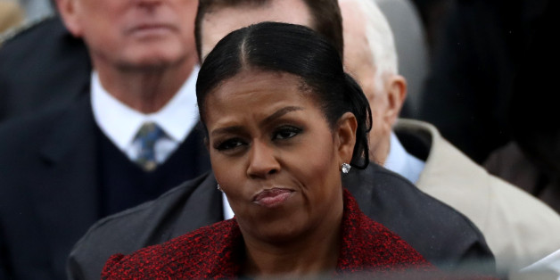 Michelle Obamas Gesicht spricht Bände - und die Menschen fühlen mit ihr