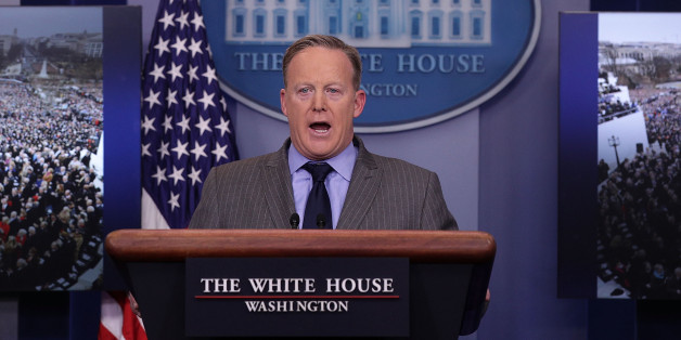 Der Sprecher des Weißen Hauses Sean Spicer