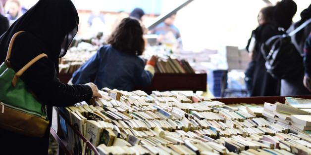 Cairo organizes the annual international book fair at exhibition land in Nasr City. Poor turnout at the exhibition as a result of political conditions. Cairo,Egypt on January 23,2014 .(Photo by Mahmoud Shahin/NurPhoto) (Photo by NurPhoto/Corbis via Getty Images)