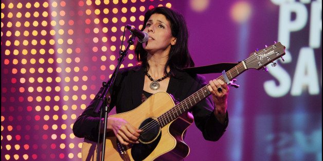 Souad Massi performs onstage during the 'Grand Prix Sacem 2011', at 'Le Casino de Paris', in Paris. (Photo by Stephane Cardinale/Corbis via Getty Images)