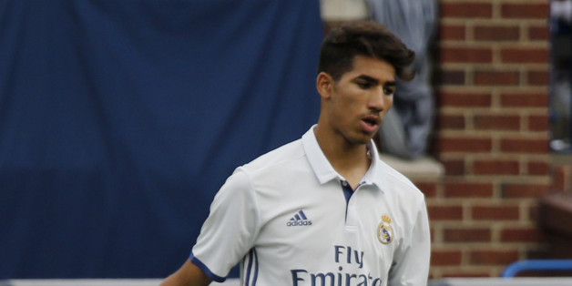 Achraf Hakimi face à Chelsea en International Champions Cup en juillet 2016