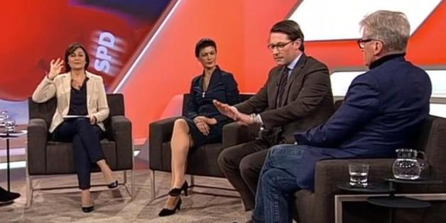 Andreas Scheuer bei "Maischberger"