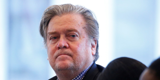 Der Chefstratege Donald Trumps, Stephe K. Bannon, geht auf Konfrontation mit den Medien