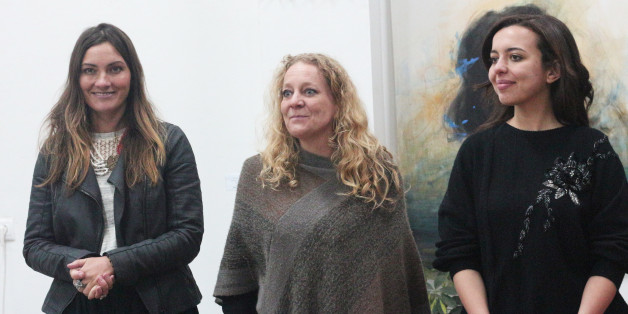 De gauche à droite: Stella, Angélique, et Chaymaa.