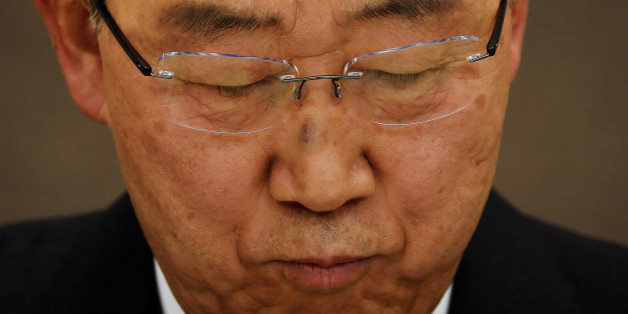 Former U.N. secretary-general Ban Ki-moon attends a media roundtable in Seoul, South Korea, January 25, 2017. REUTERS/Kim Hong-Ji TPX IMAGES OF THE DAY