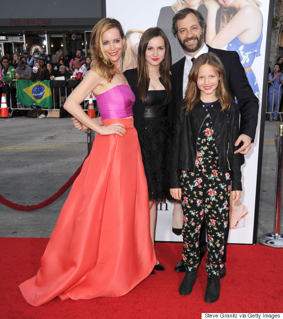 Leslie Mann's Daughter Iris Is Her Exact Mini-Me