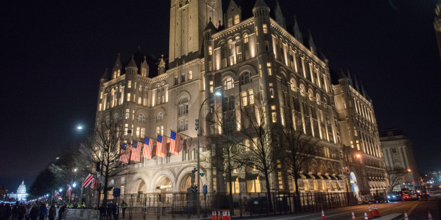 Die meisten Gegenstände im Trump-Hotel in Washington stammen aus dem Ausland