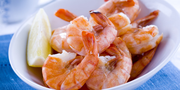 Prepared shrimp