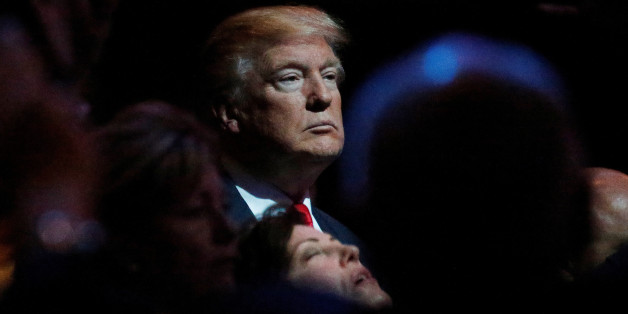 Republican presidential nominee Donald Trump attends a church service at the International Church of Las Vegas in Las Vegas, Nevada, U.S. October 30 2016. REUTERS/Carlo Allegri