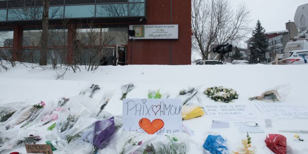 Messages are placed near a mosque that was the location of a shooting spree in Quebec City, Quebec on February 1, 2017.Alexandre Bissonnette cut a low profile as a shy, withdrawn political science student, keen on far-right ideas. The Canadian political science student known to have nationalist sympathies was charged January 30, 2017 with six counts of murder over a shooting spree at a Quebec mosque -- one of the worst attacks ever to target Muslims in a western country.Prime Minister Justin Tru
