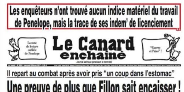 Penelope Fillon aurait touché des indemnités de licenciement, selon le "Canard enchaîné"