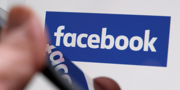 The Facebook logo is displayed on their website in an illustration photo taken in Bordeaux, France, February 1, 2017. REUTERS/Regis Duvignau