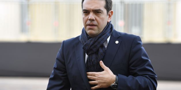Greec's Prime Minister Alexis Tsipras arrives for an Informal summit of EU heads of state or government on February 3, 2017 in Valletta, Malta.
European Union leaders will try to rally together to revive the beleaguered bloc at a special summit in Malta Friday in the face of 'threats' from migration, Brexit and Donald Trump. It is the latest in a series of crisis meetings since Britain voted to leave the EU last June, but fears about the new US president have strengthened the sense that the bloc is now at a decisive moment in its history. / AFP / ANDREAS SOLARO (Photo credit should read ANDREAS SOLARO/AFP/Getty Images)