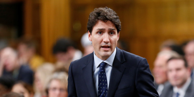 Canada's Prime Minister Justin Trudeau speaks during Question Period in the House of Commons on Parliament Hill in Ottawa, Ontario, Canada, February 8, 2017. REUTERS/Chris Wattie