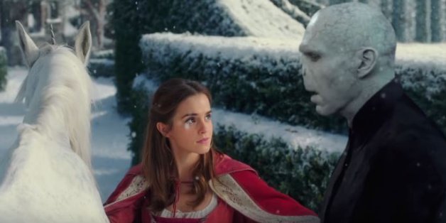 Emma Watson et Voldemort dans la bande-annonce de "La Belle et Lord Voldemort".