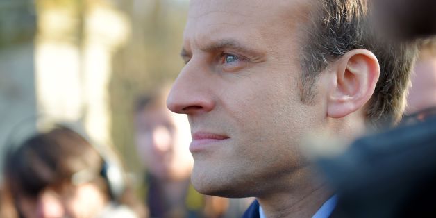 Former French Economy Minister, founder and president of the political movement 'En Marche !' (On the move!) and candidate for the France's 2017 presidential elections Emmanuel Macron looks on as he visits the 'Ferme d'avenir' ('Farm of the future') inside the castle 'La Bourdaisiere' on February 10, 2017 at Montlouis-sur-Loire, central France. / AFP / GUILLAUME SOUVANT (Photo credit should read GUILLAUME SOUVANT/AFP/Getty Images)