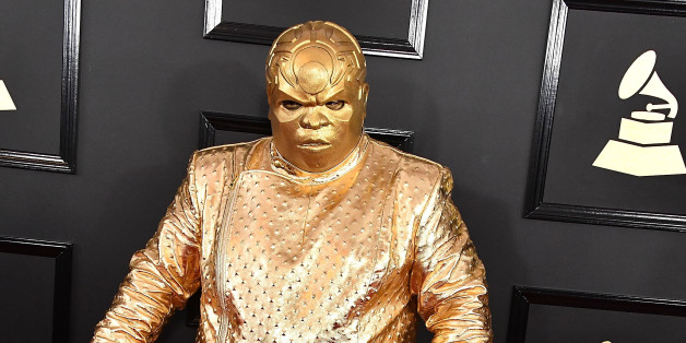 LOS ANGELES, CA - FEBRUARY 12: Gnarly Davidson, CeeLo Green arrives at the 59th GRAMMY Awards on February 12, 2017 in Los Angeles, California. (Photo by Steve Granitz/WireImage)