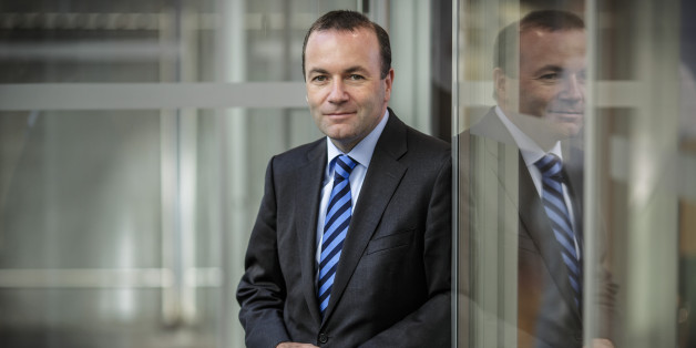BERLIN, GERMANY - SEPTEMBER 15: European Popular Party Parliament chairman Manfred Weber poses during a portrait session on September 15, 2015 in Berlin, Germany. (Photo by Thomas Trutschel/Photothek via Getty Images)