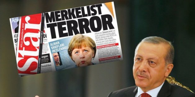 "Merkel-Terror": Türkische Zeitung greift Bundesregierung nach Ditib-Razzien ab