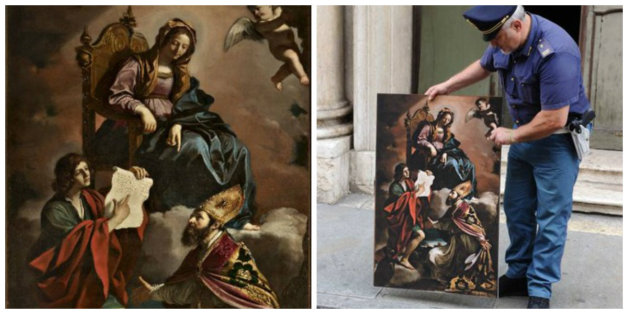 Un tableau du Guercino datant du XVIIe siècle et volé en Italie retrouvé à Casablanca