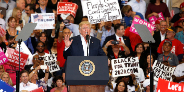 US-Präsident Trump hat in Florida bei einer Kundgebung mit Wahlkampf-Charakter gegen die Medien gewettert