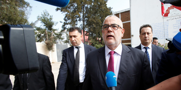 Abdelilah Benkirane, secretary-general of the Islamist Justice and Development party (PJD), arrives at a polling station in Rabat October 7, 2016 REUTERS/Youssef Boudlal