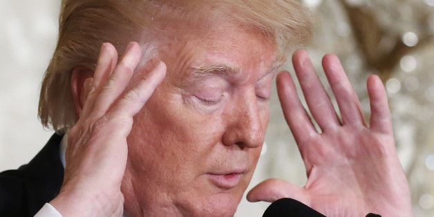 WASHINGTON, DC - FEBRUARY 16: U.S. President Donald Trump speaks during a news conference announcing Alexander Acosta as the new Labor Secretary nominee in the East Room at the White House on February 16, 2017 in Washington, DC. The announcement comes a day after Andrew Puzder withdrew his nomination. (Photo by Mario Tama/Getty Images)