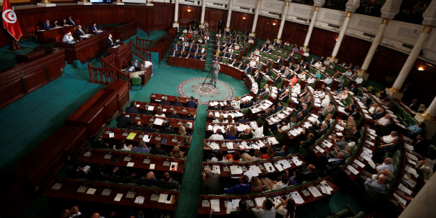 Tunisia's Prime Minister designate Youssef Chahed speaks at the Assembly of People's Representatives in Tunis, Tunisia August 26, 2016. REUTERS/Zoubeir Souissi