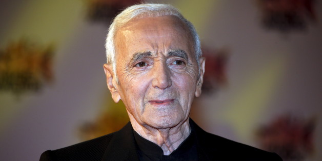 Charles Aznavour aux NRJ Music Awards à Cannes, France, novembre 2015