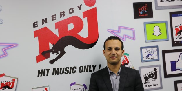 21 février 2017, Hakim Chagraoui dans les studios de NRJ Maroc