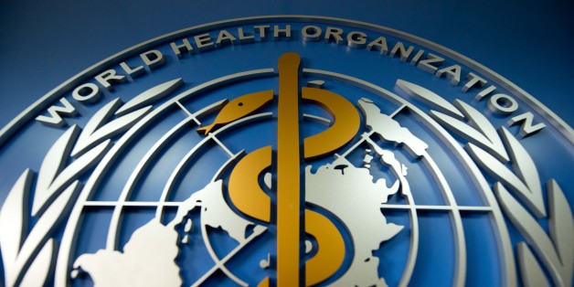 A World Health Organisation (WHO) logo is displayed at their office in Beijing on April 19, 2013. China has confirmed a total of 82 human cases of H7N9 avian influenza since announcing about two weeks ago that it had found the strain in people for the first time. AFP PHOTO / Ed Jones (Photo credit should read Ed Jones/AFP/Getty Images)